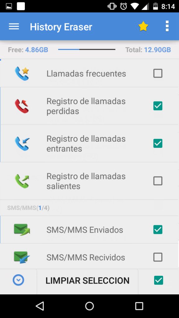 Cómo recuperar los registros de llamadas eliminados en Samsung Galaxy